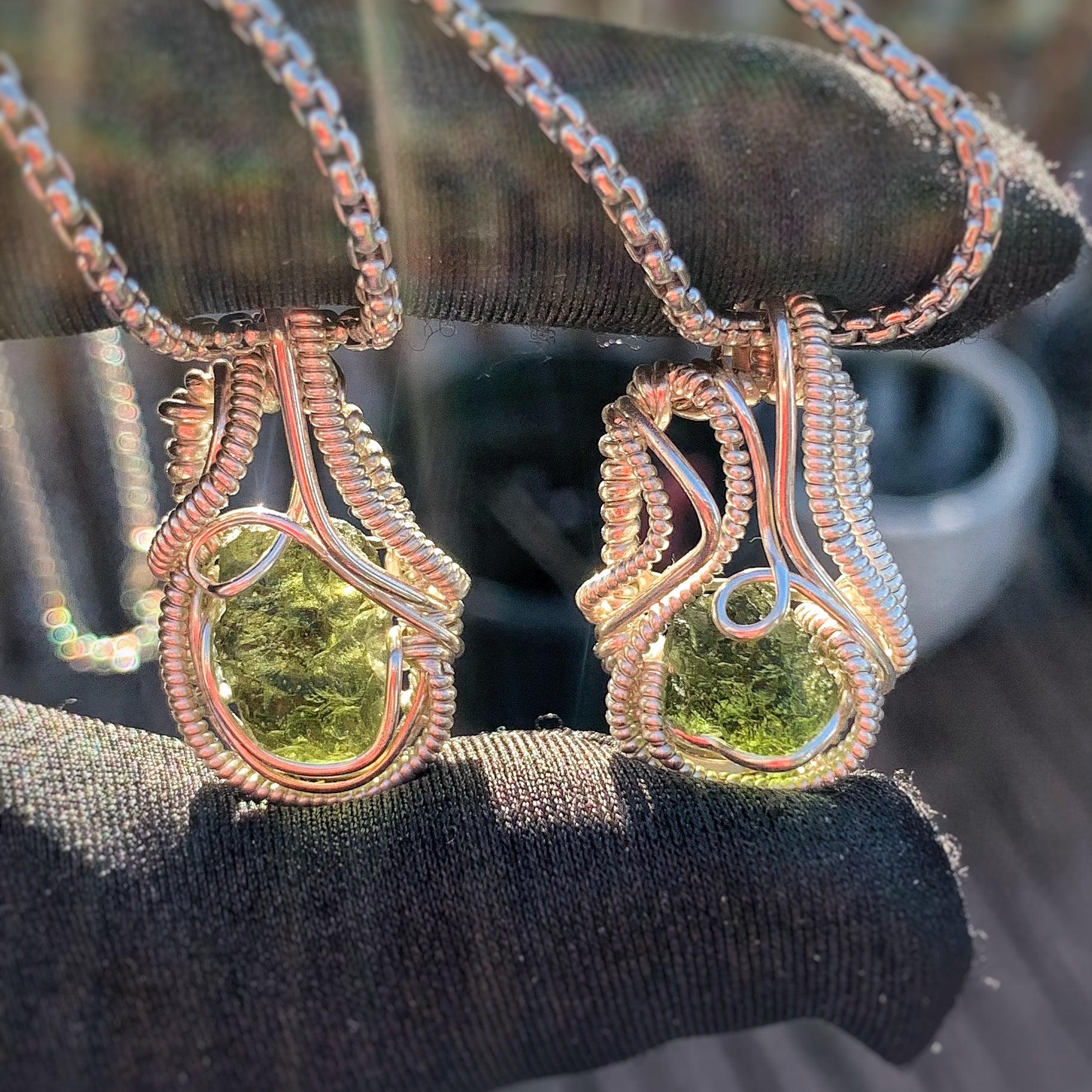 Moldavite Jewelry