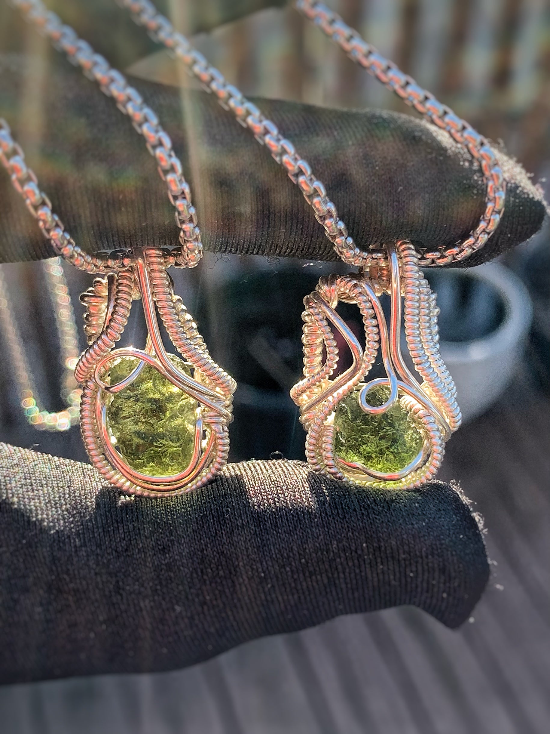 Moldavite Jewelry