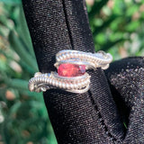 Pink Tourmaline Ring, Size 6.5 US
