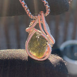 Mini Moldavite Pendant