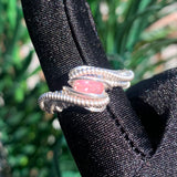 Pink Tourmaline Ring, Size 8 US