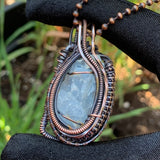 Raw Celestite Pendant